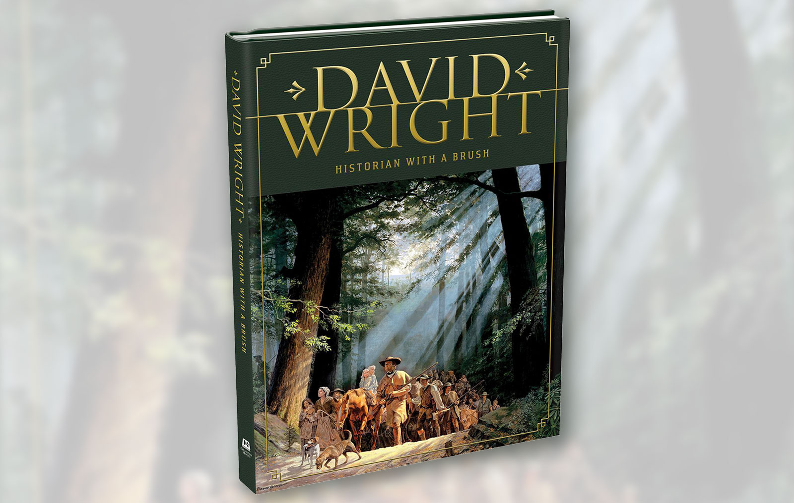 Pre-order DAVID WRIGHT – “Historian With A Brush” – Large Format, Illustrated Book