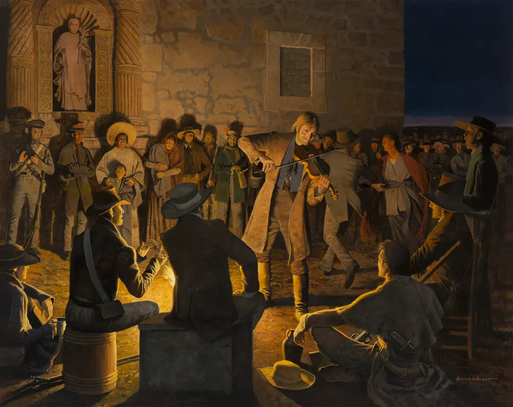 Colonel Crockett’s Last Serenade ~ The Alamo, March 1, 1836