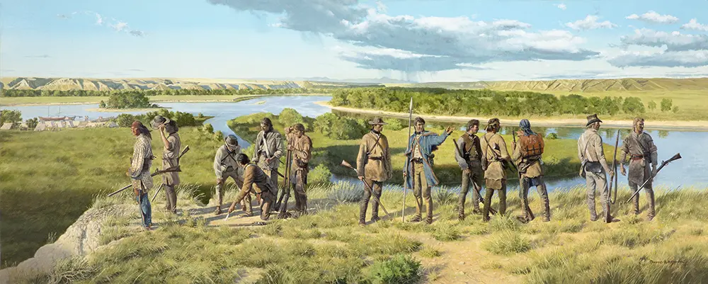 Lewis & Clark – Decision At Marias River, June 1805