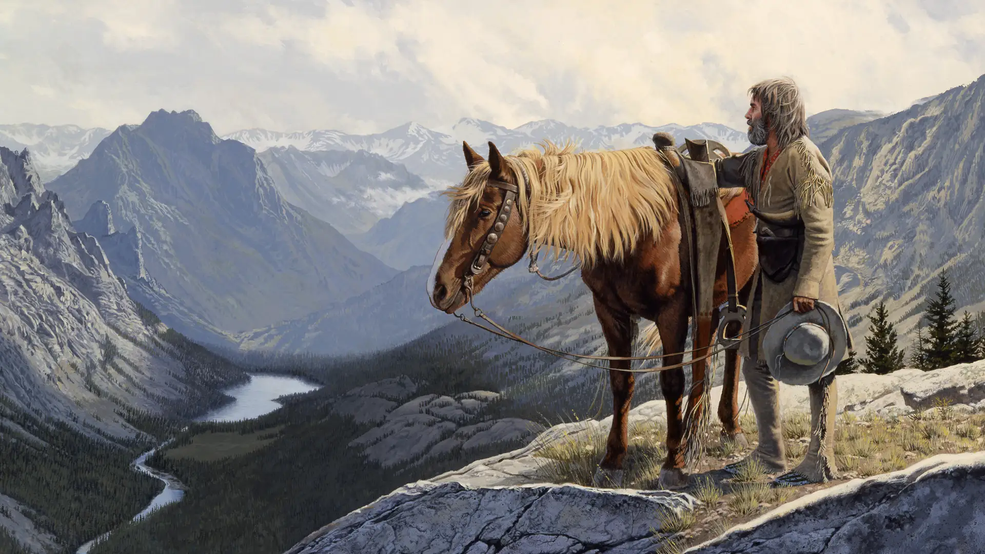 Art: Artist on the Western frontier